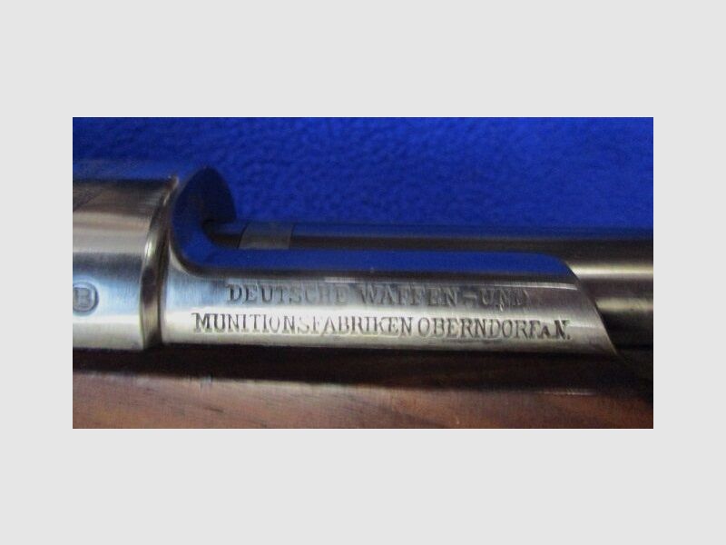 Repeater rifle DWM 1908 for Brazil 7x57 - very good - 1908