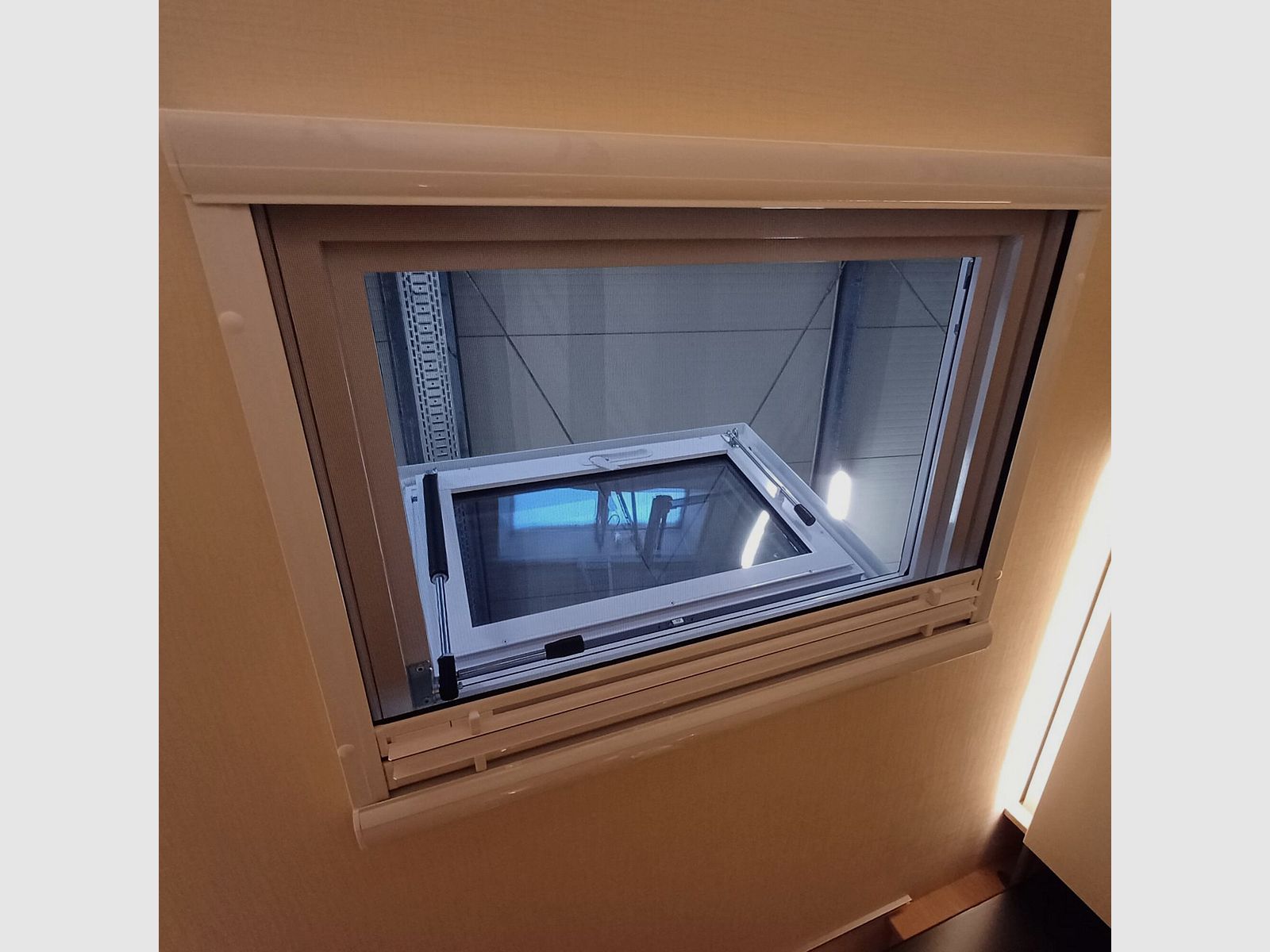 Tenda interna avvolgibile per cupola da tetto DL4 AR, 500 x 500 mm