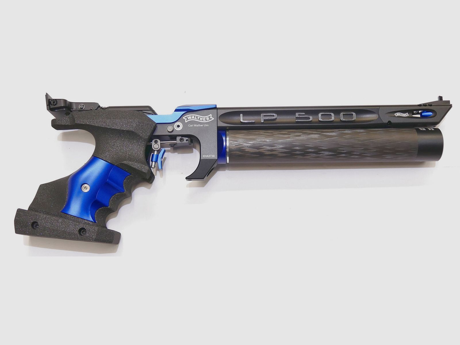 Carl-Walther LP500 Meister Walther Blau rechts Luftpistole Match