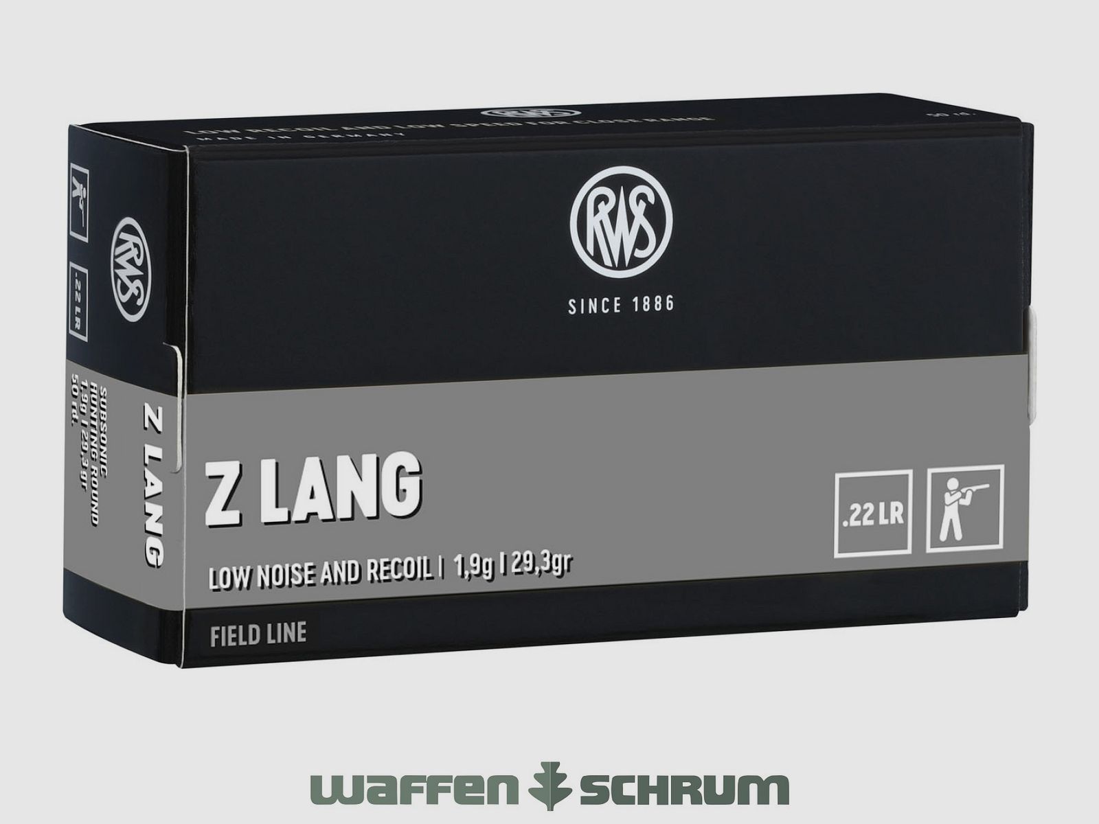 RWS Z Lang 1,9g - 29gr .22lr