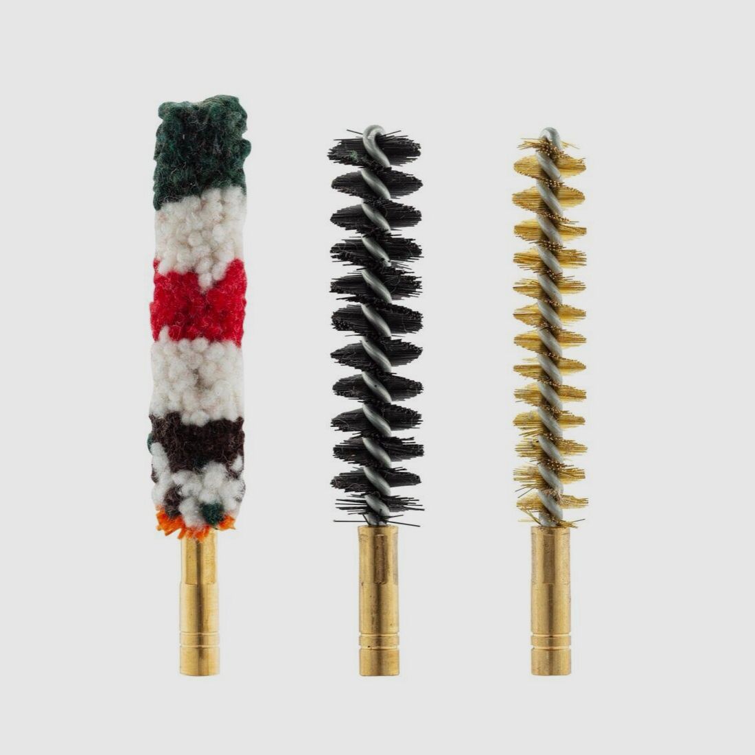 Set aus drei Bürsten für Waffen mit gezogenen Läufen – M3 weiblich Kal. 8 mm, Bild 5 von 6