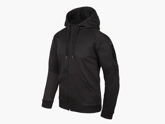 URBAN TACTICAL HOODIE FullZip black jacket