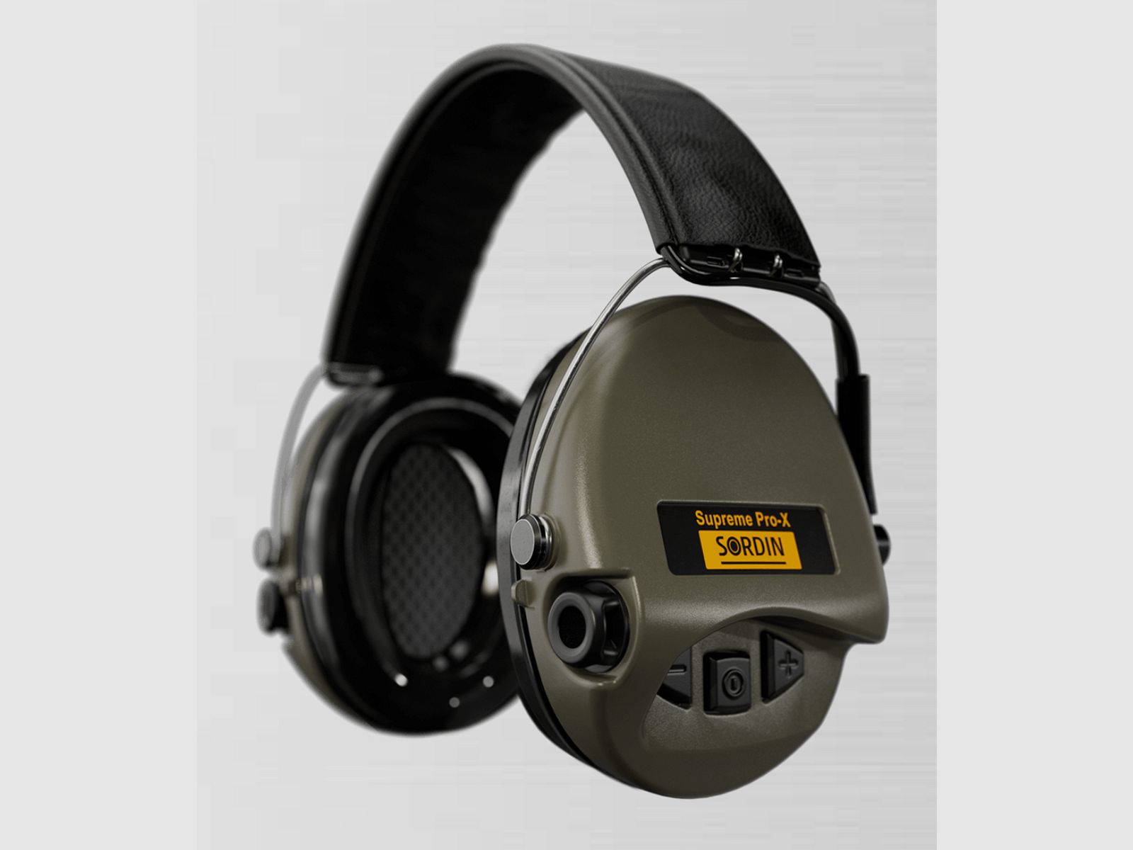 BWare Sordin 75302-X/L-S Electronic Hearing Protection Supreme Pro X Headband Green