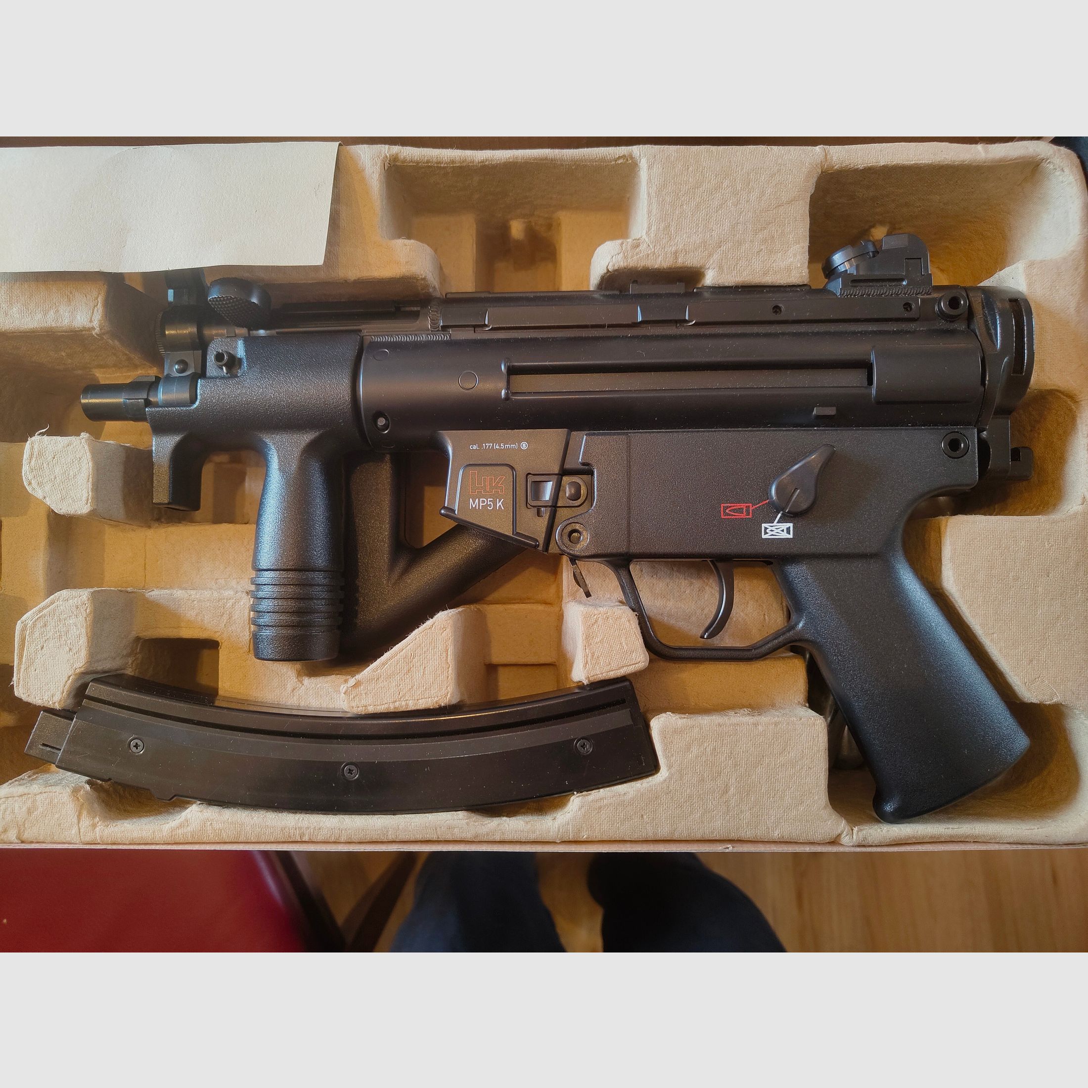 Heckler & Koch MP5 K-PDW cal. 4,5 mm Stahl BB Co2 Blowback