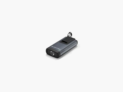 LEDLENSER Schlüsselanhänger K6R mit Rotlicht GRAU