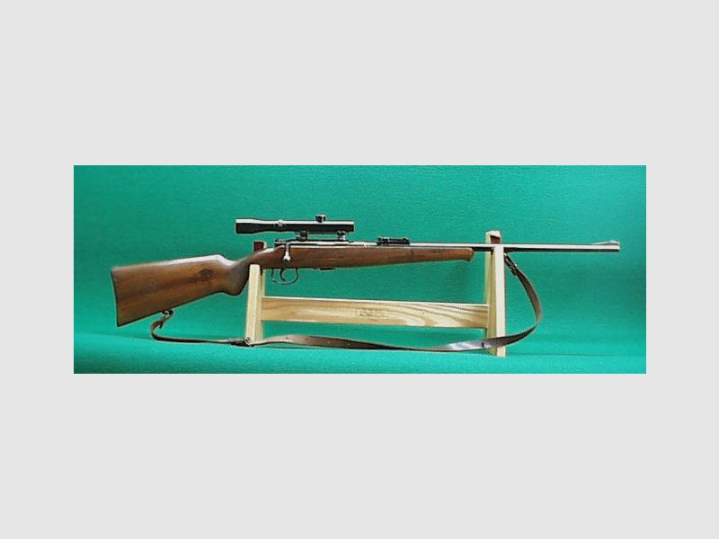 Mauser repetidor, con mira telescópica
