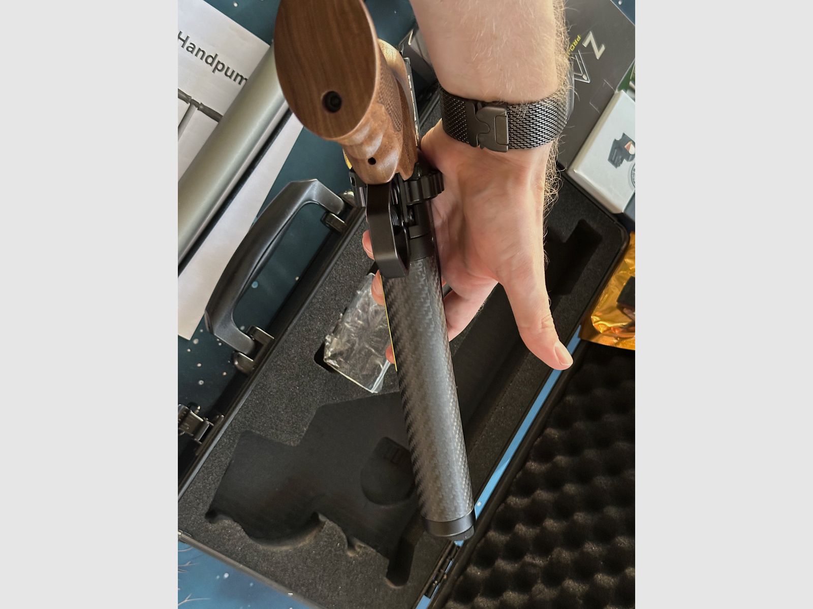 Huben GK1 air pistol (V3+) cal. .25 / 6.35 mm