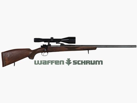 Mauser Favorit .308Win, Schmidt & Bender Classic 8x56 Abs. 4, montage pivotant EAW, bipied, longueur du canon : 65 cm