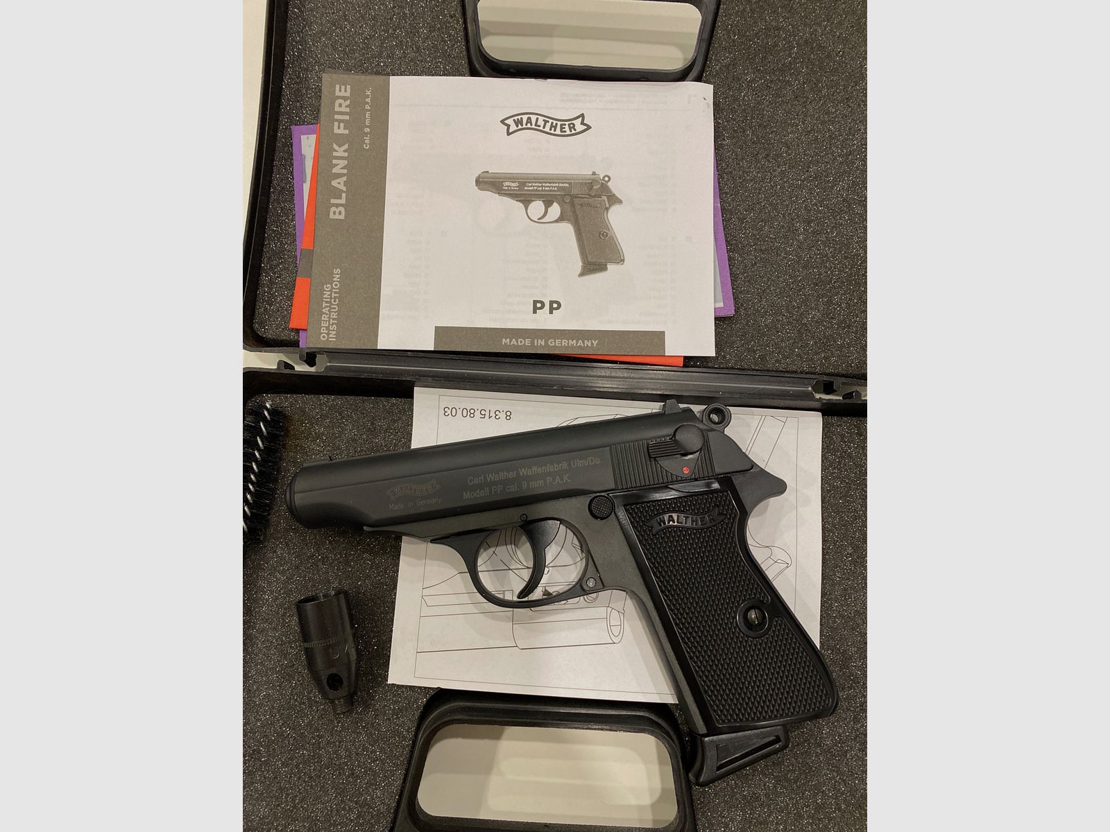 Walther Schreckschuss Pistole PP, Bild 1 von 7