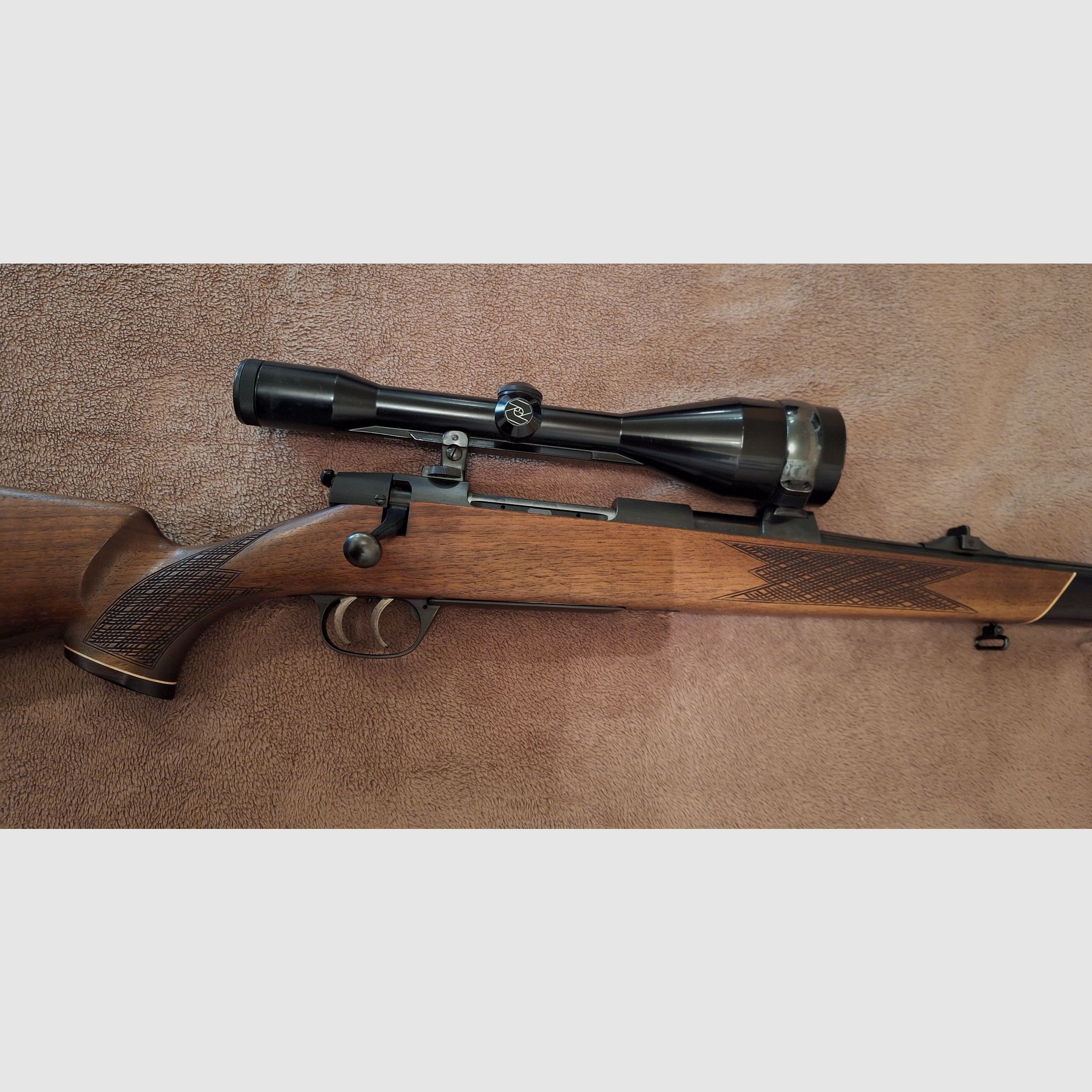 wunderschöne Reptierbüchse Akah Voere 7x64 mit Zeiss Diatal-Z 8x56 auf Suhler Einhakmontage Top! 