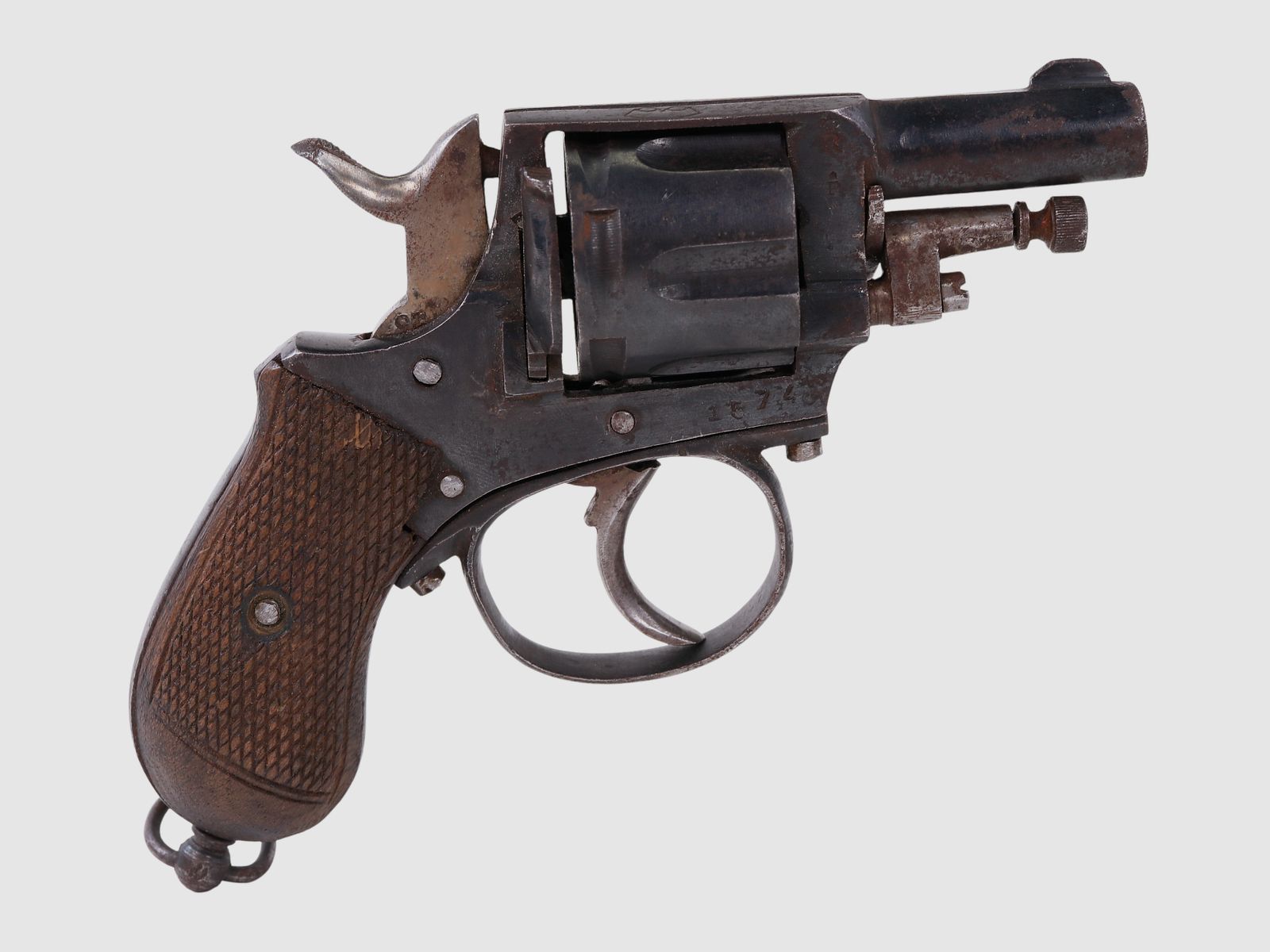 Pocket revolver Solingen .320, caliber .320Short || Revolver