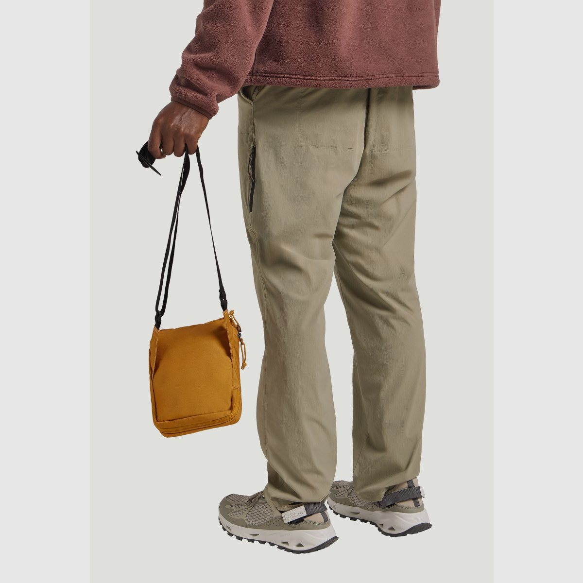 JACK WOLFSKIN Konya Organizer Umhängetasche Salted Caramel