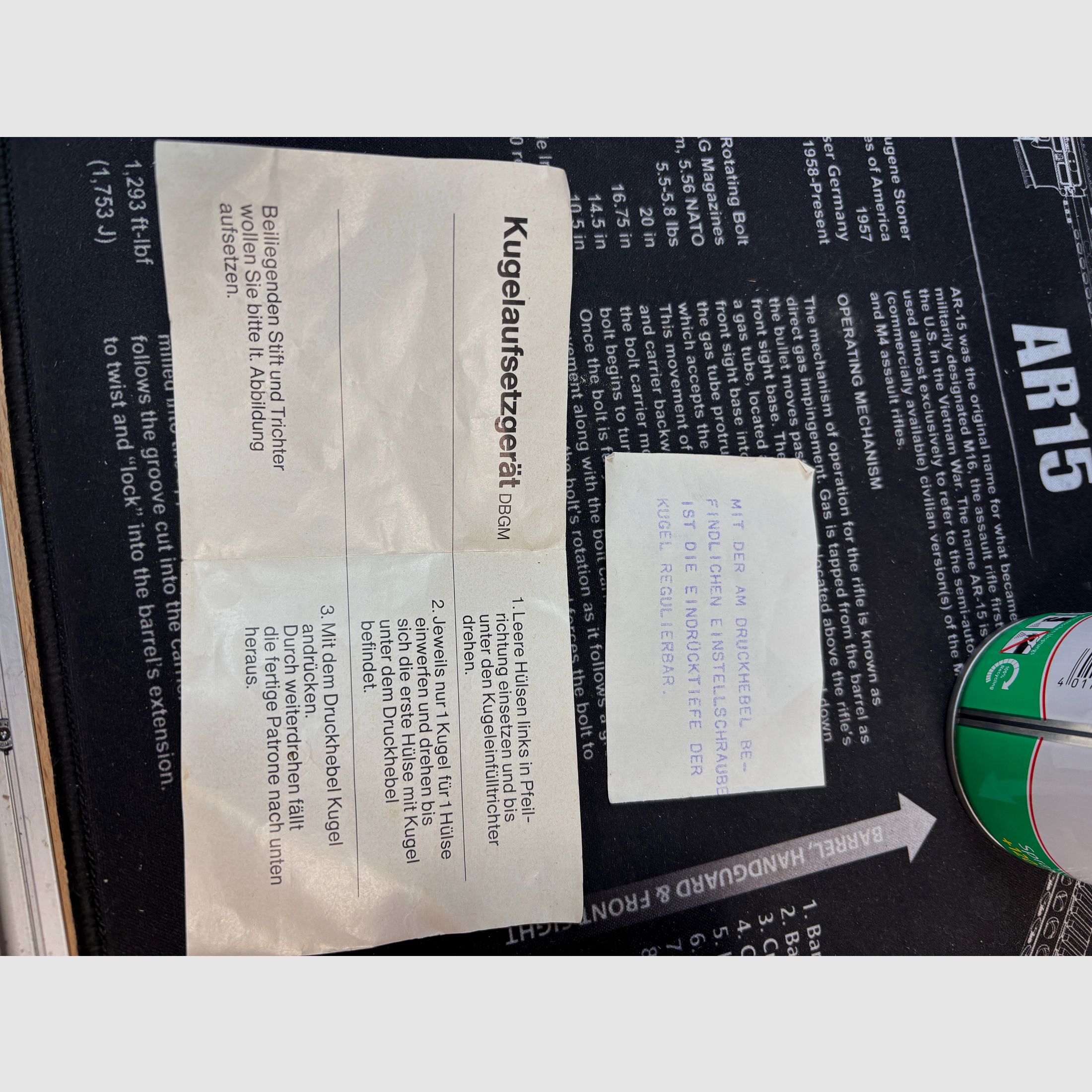 Rarität ! 4mm Lang Zimmerstutzen Kugelsetzgerät Neuwertig in OVP Sammler !!