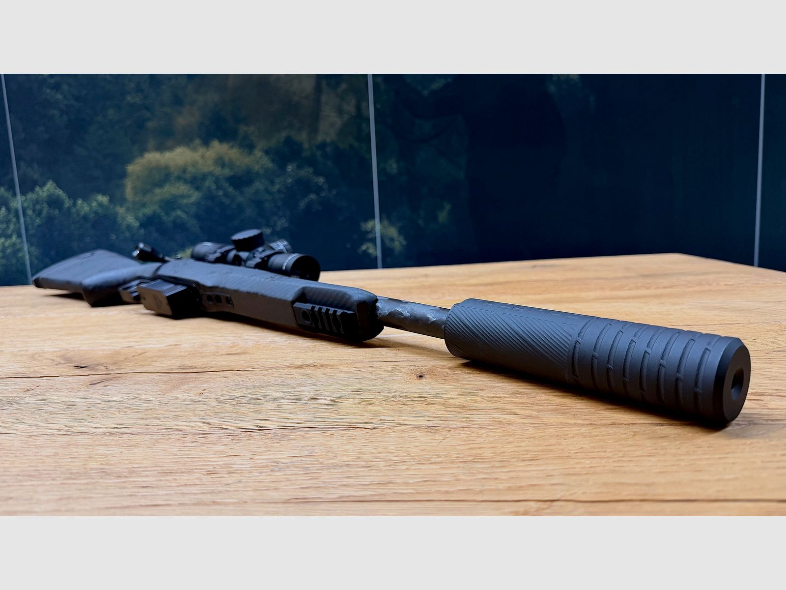 Gunwerks Skunkwerks „The Pygmy" / .308 Win. / Carbon / Leupold Mark 5HD / Roedale Ti42 / unique piece