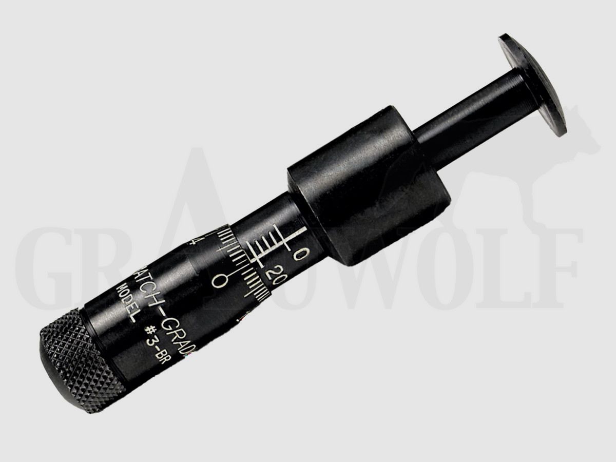 Redding 3BR Universalmesseinsatz 5 - 100 grain mit Mikrometerschraube