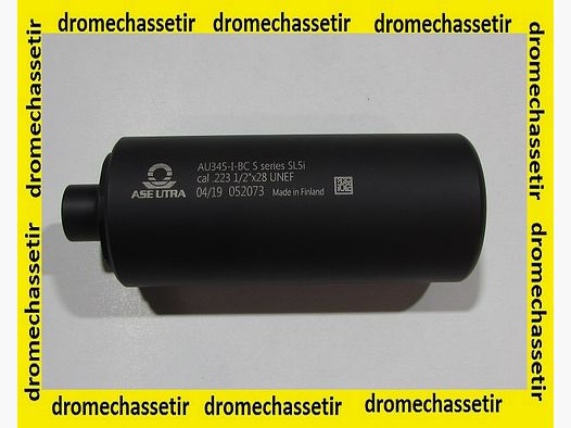 Suppressor Ase Utra SL5I, AU345-I, cal 223, thread 1/2×28, black