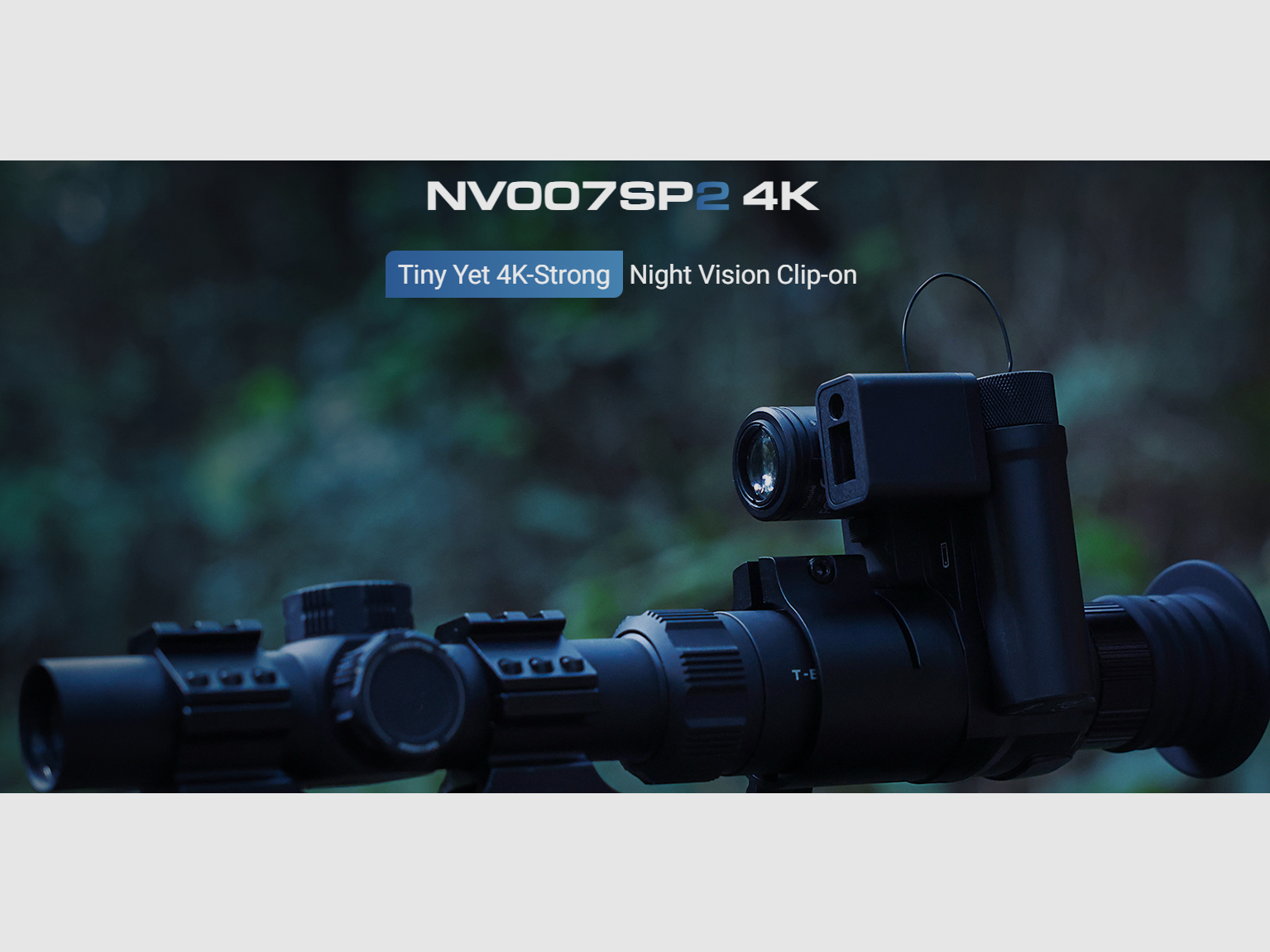 PARD NV007SP2 4K Night Vision Clip-on Scope Voorzet-/Handkijker (Nachtzicht / Daglicht), afbeelding 8 van 17