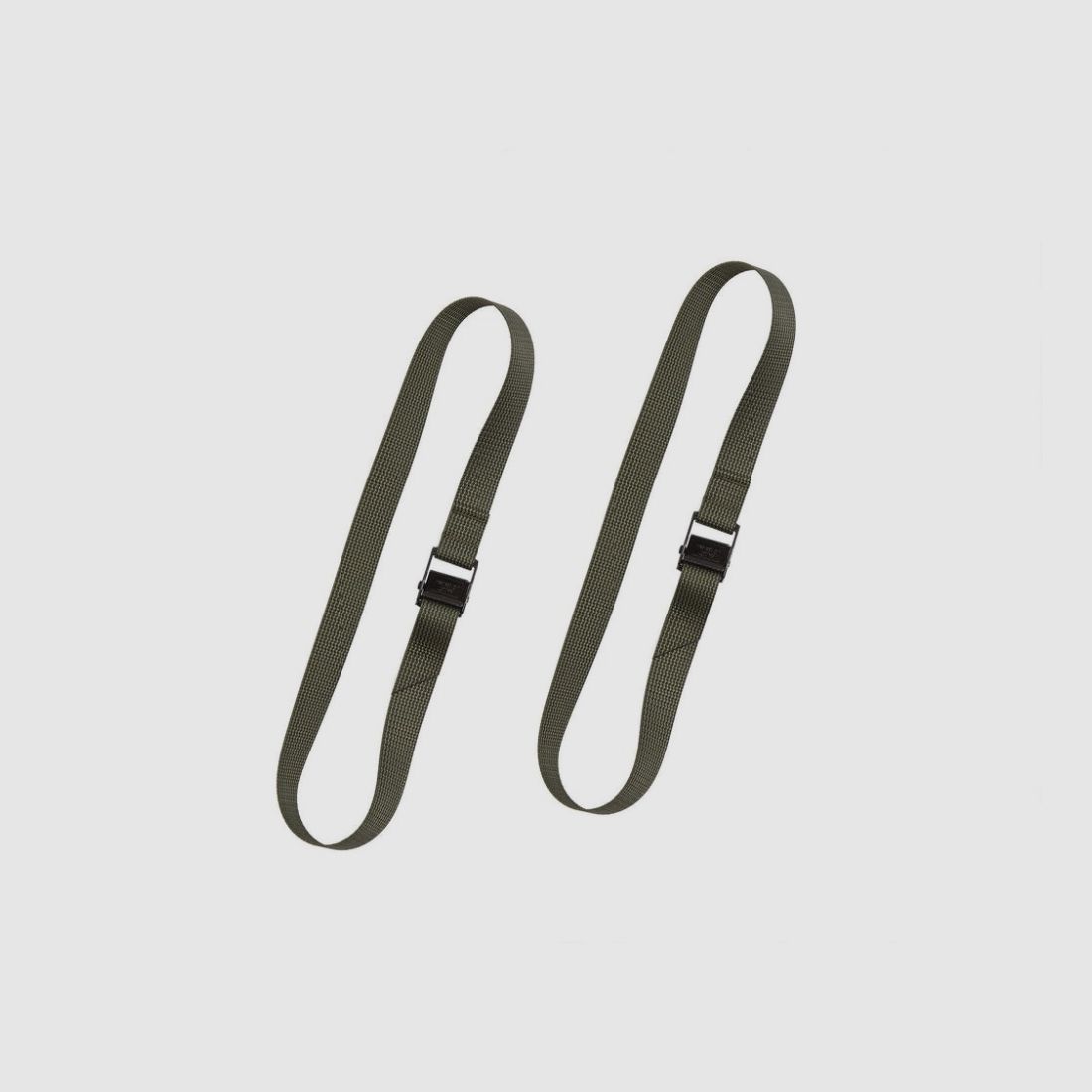 Savotta pack straps cam buckle, 2 pcs, 80 cm, green