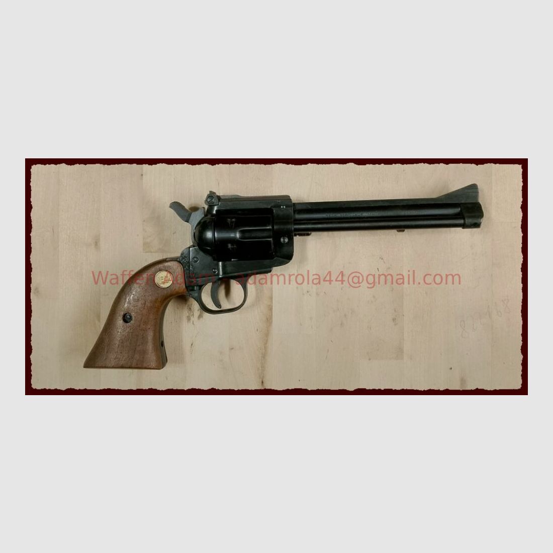 RECK F in het Pentagon SAA Revolver R14