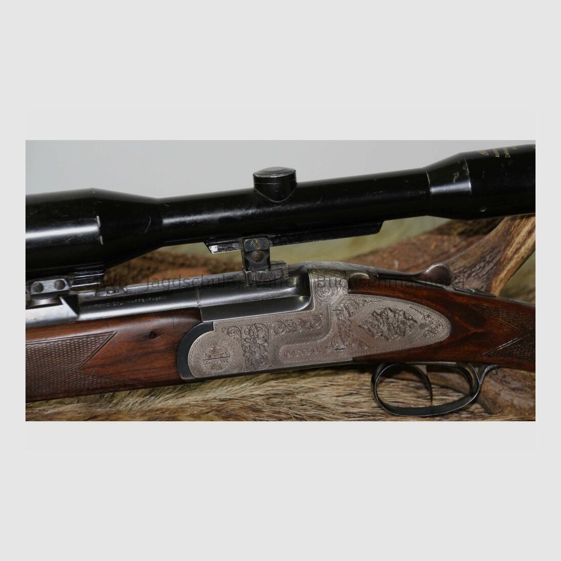 Antonio Zoli mit langen Seitenplatten - Frauenwaffe mit Schaftlänge 34 cm 7x57R; 16/70