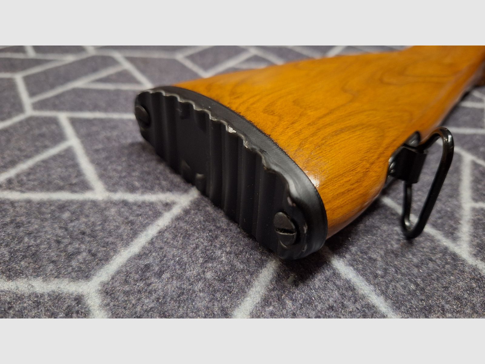 AK47 wooden stock set complete!