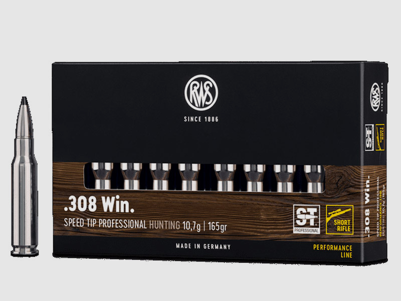 RWS Speed Tip Pro 10,7g - 165gr .308Win Short Rifle