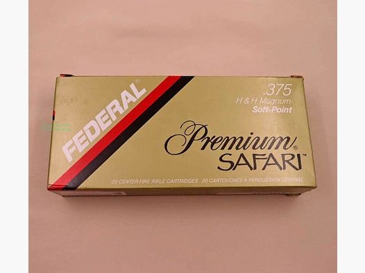 Federal / USA Büchsenpatronen .375H&HMag