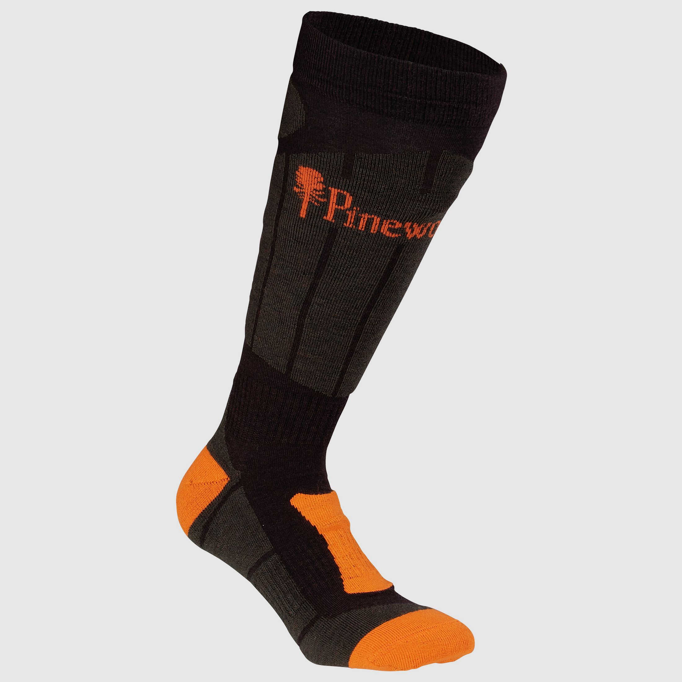 Pinewood Technical calze tecniche in lana, taglia 39–42, verde scuro/verde