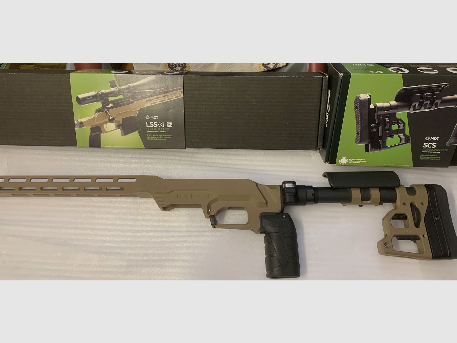 MDT TAC LSS XL GEN II CHASSIS per Tikka
