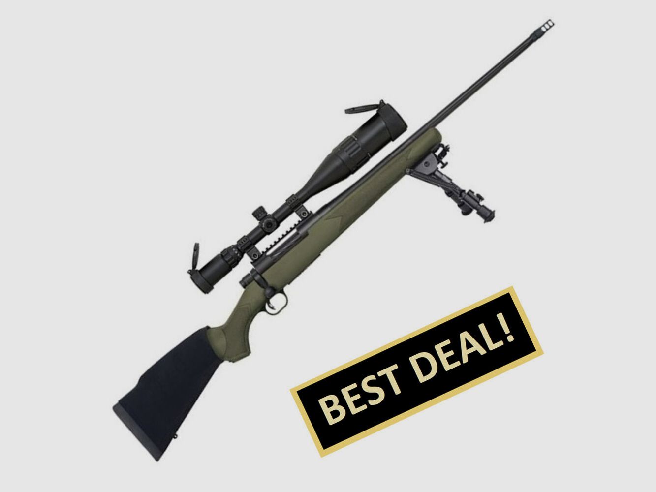 Mossberg Patriot Night Train 22" (22 cale) Scoped OD-G .308Win