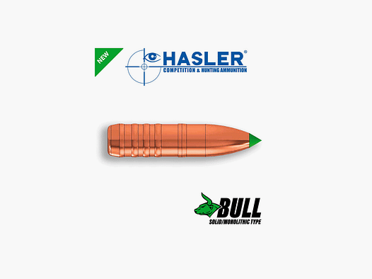 HASLER – OGIVA BULL kal. 7 (.284) 139 grn CB 0,440 – 5 pierścieni (50 szt)