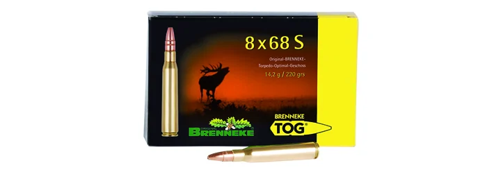 Amunicja Brenneke kal. 8x68S TOG 14,2g (20szt), zdjęcie 1 z 2