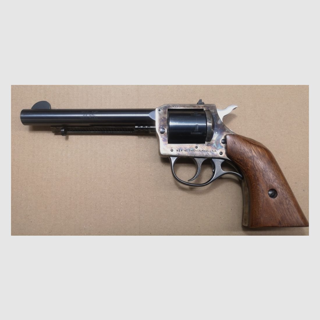 Harrington & Richardson 676 .22lr Revolver mit Wechseltrommel .22WMR