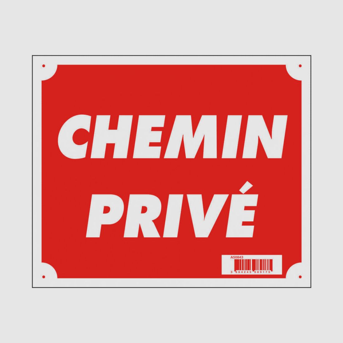 Schild ''Privatweg'' 30 x 25 cm