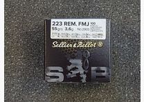 S&B SELLIER & BELLOT .223 Rem Vollmantel 55 grs.