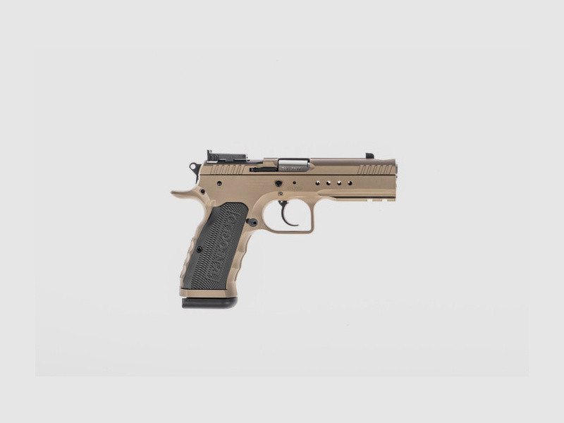 Tanfoglio Pistole T97L Hexagon Tactical, Optic Ready