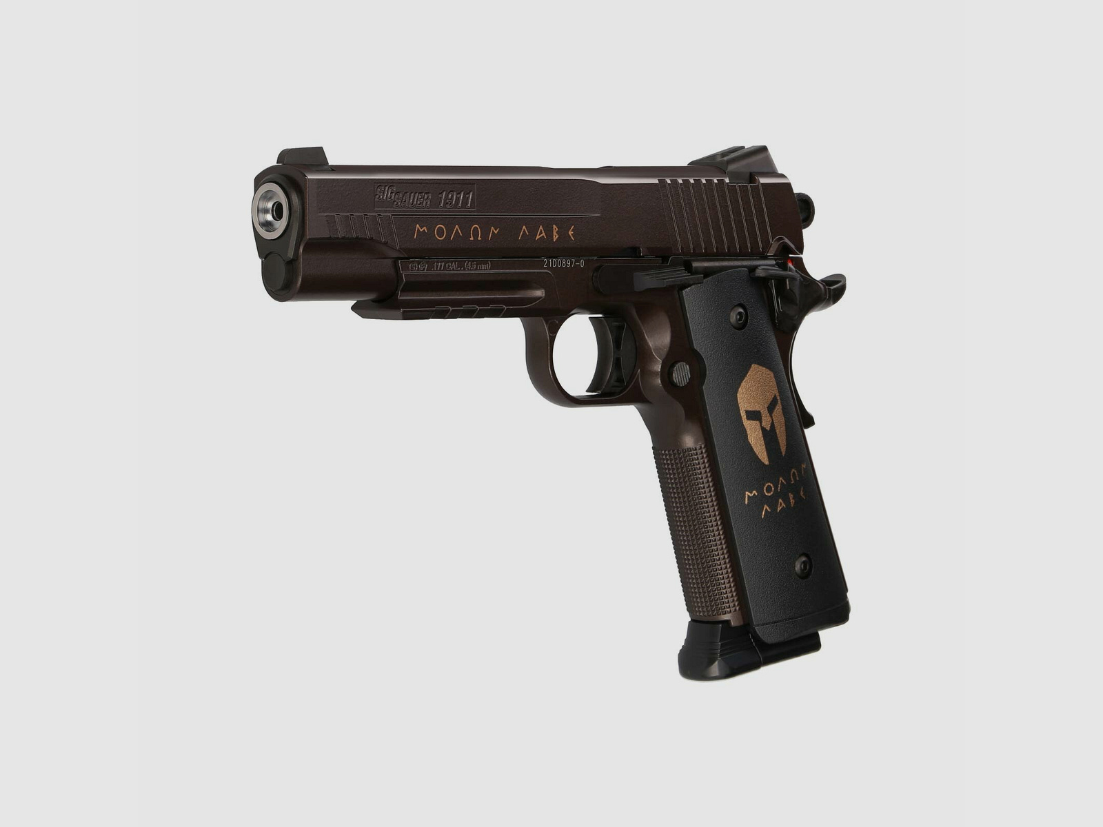 Superset Sig Sauer 1911 Spartan Fullmetal Co2 Pistole Blow Back 4,5 mm BB (P18)
