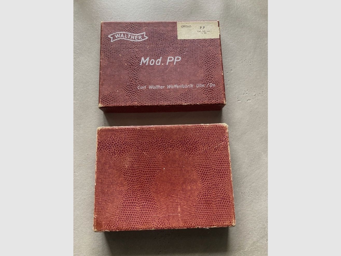 Walther PP original Schachtel