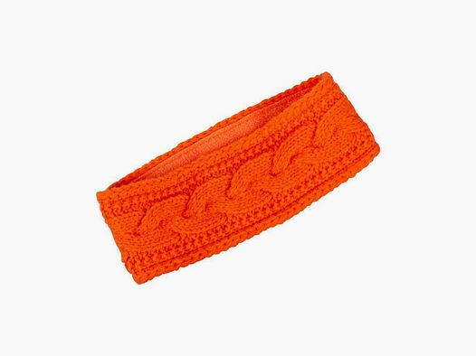 Merkel Gear Zopfstrick Stirnband - Orange