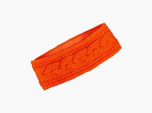 Merkel Gear bandeau en tricot torsadé - Orange