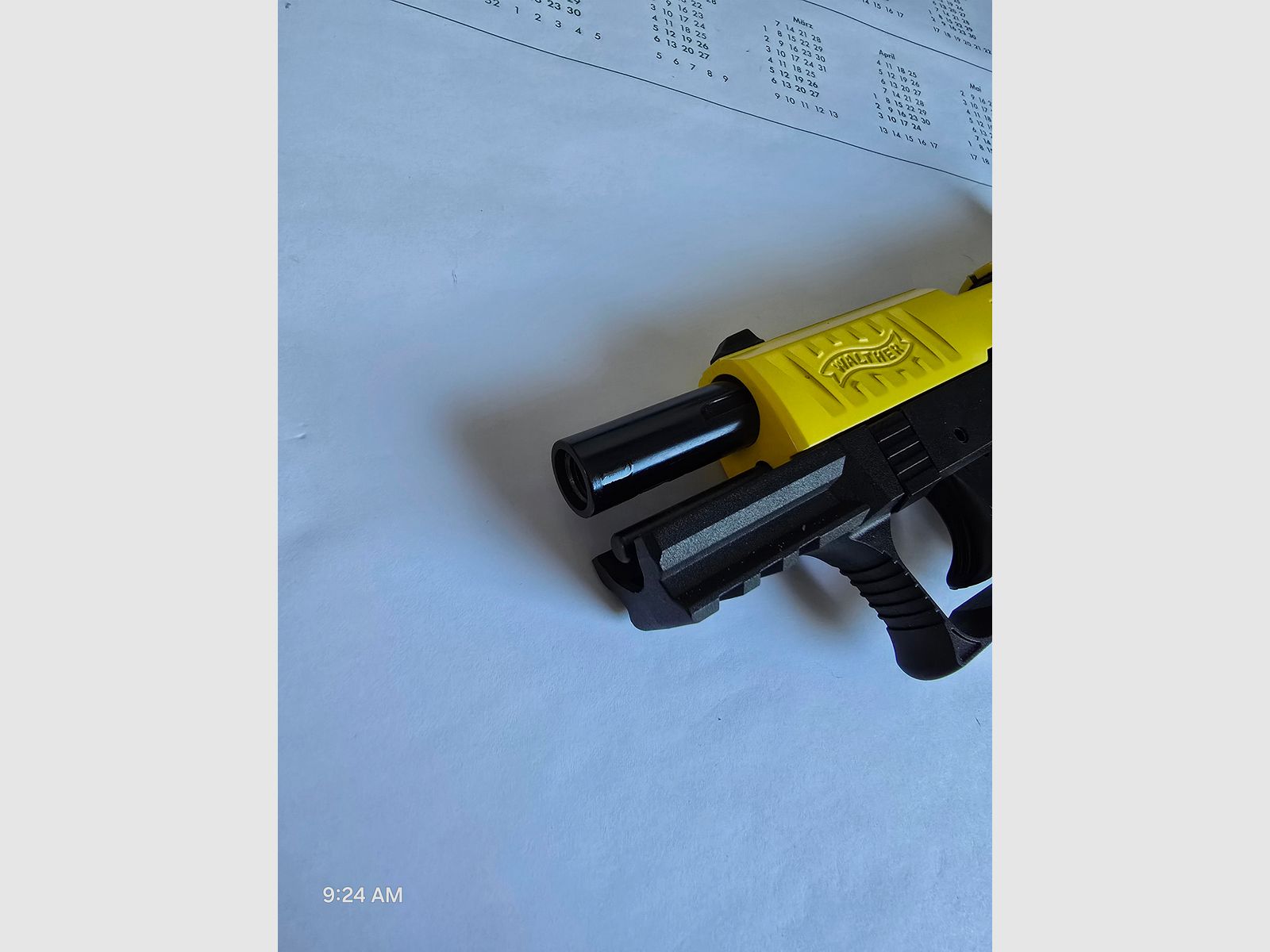 Walther P22Q Black/Yellow Sondermodell