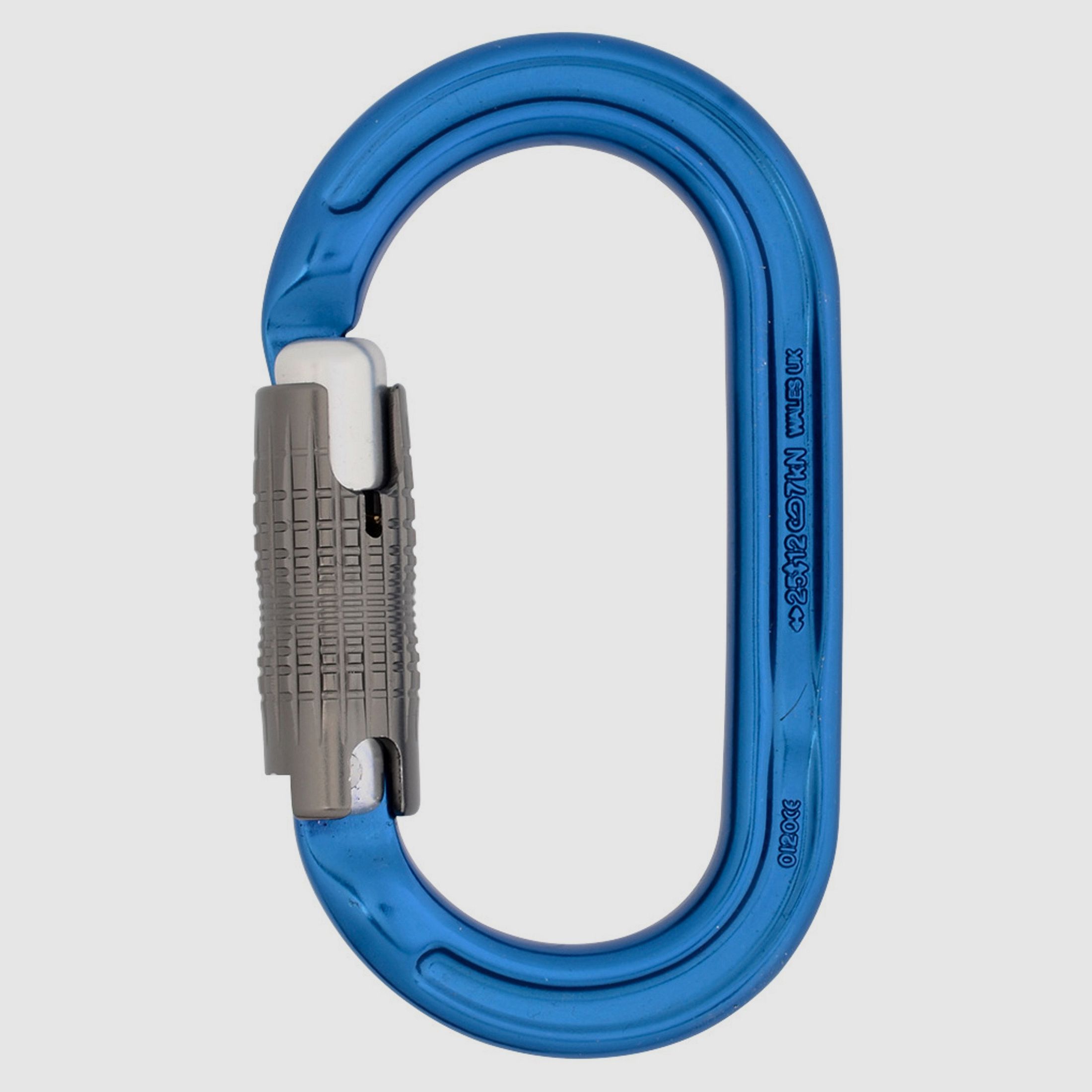 Carabiner Ultra O Locksafe, Alu, Colourpack 3 pcs, blue/red/green