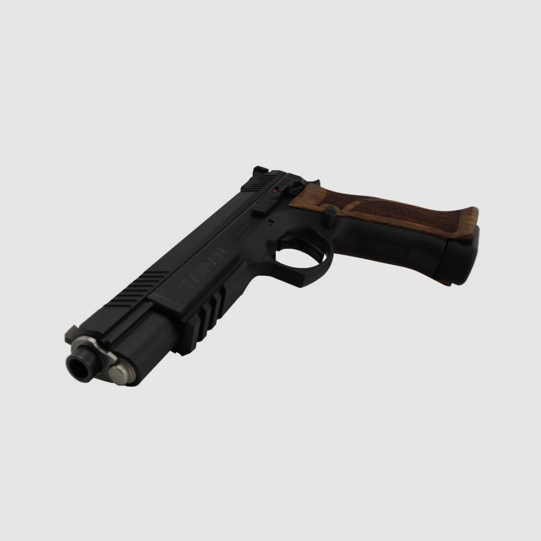 Pro Tuning CZ 75 Taipan Sport 6 inch sport pistol with walnut grip