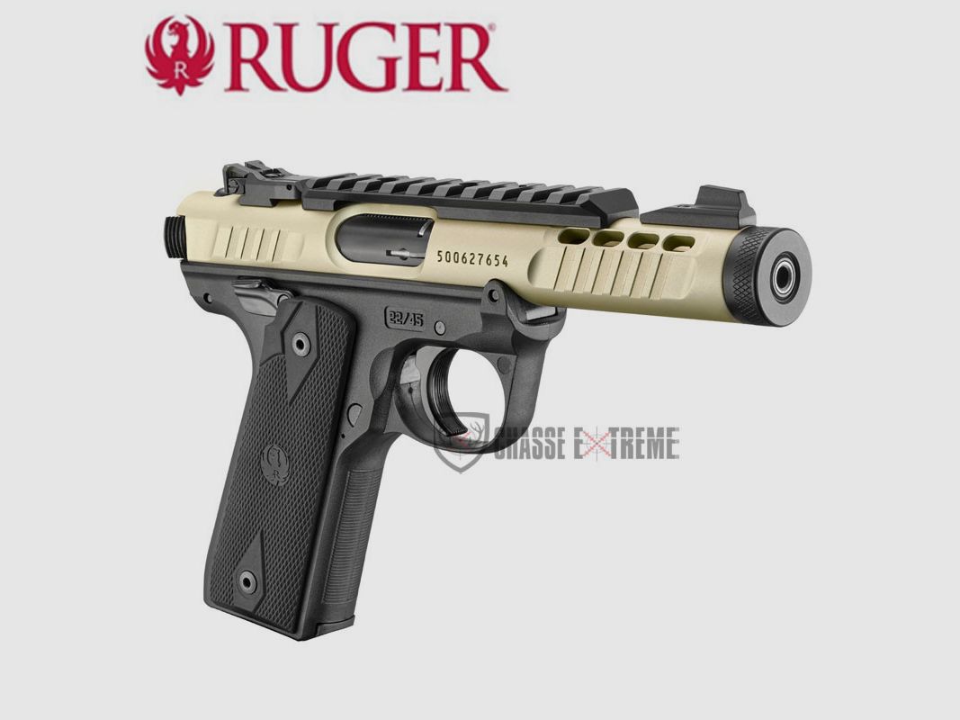 Pistolet RUGER MARK IV 22/45 Lite Champ Anodisé Cal 22 Lr, image 2 sur 5