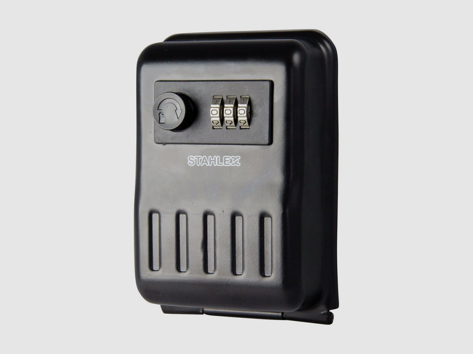 Key garage with combination lock