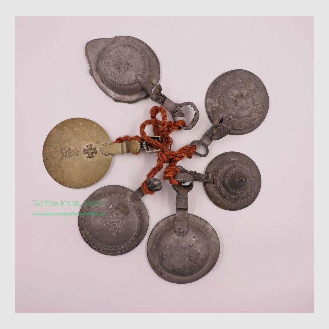 Collection allemande divers de couvercles de chope à bière pour collectionneurs et buveurs de bière