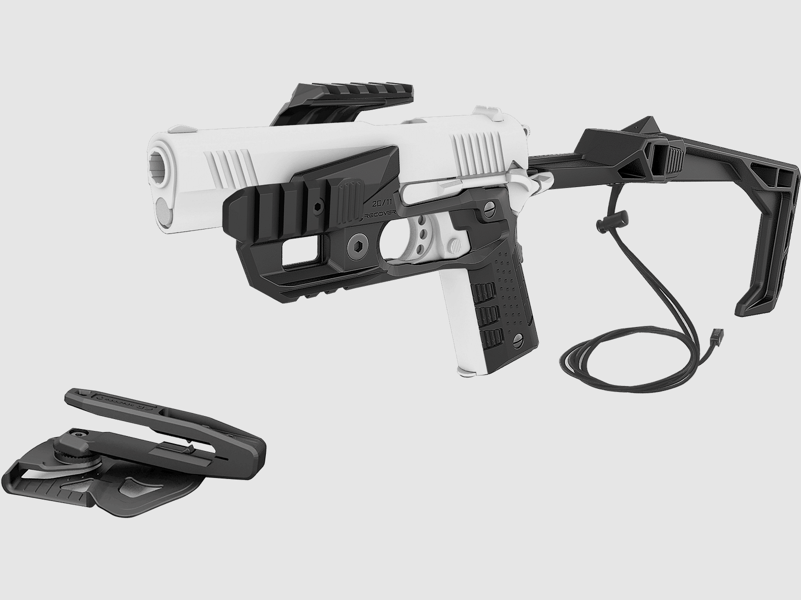 Recover 20/11 Stabilizer Komplettkit 1911, inkl. Holster