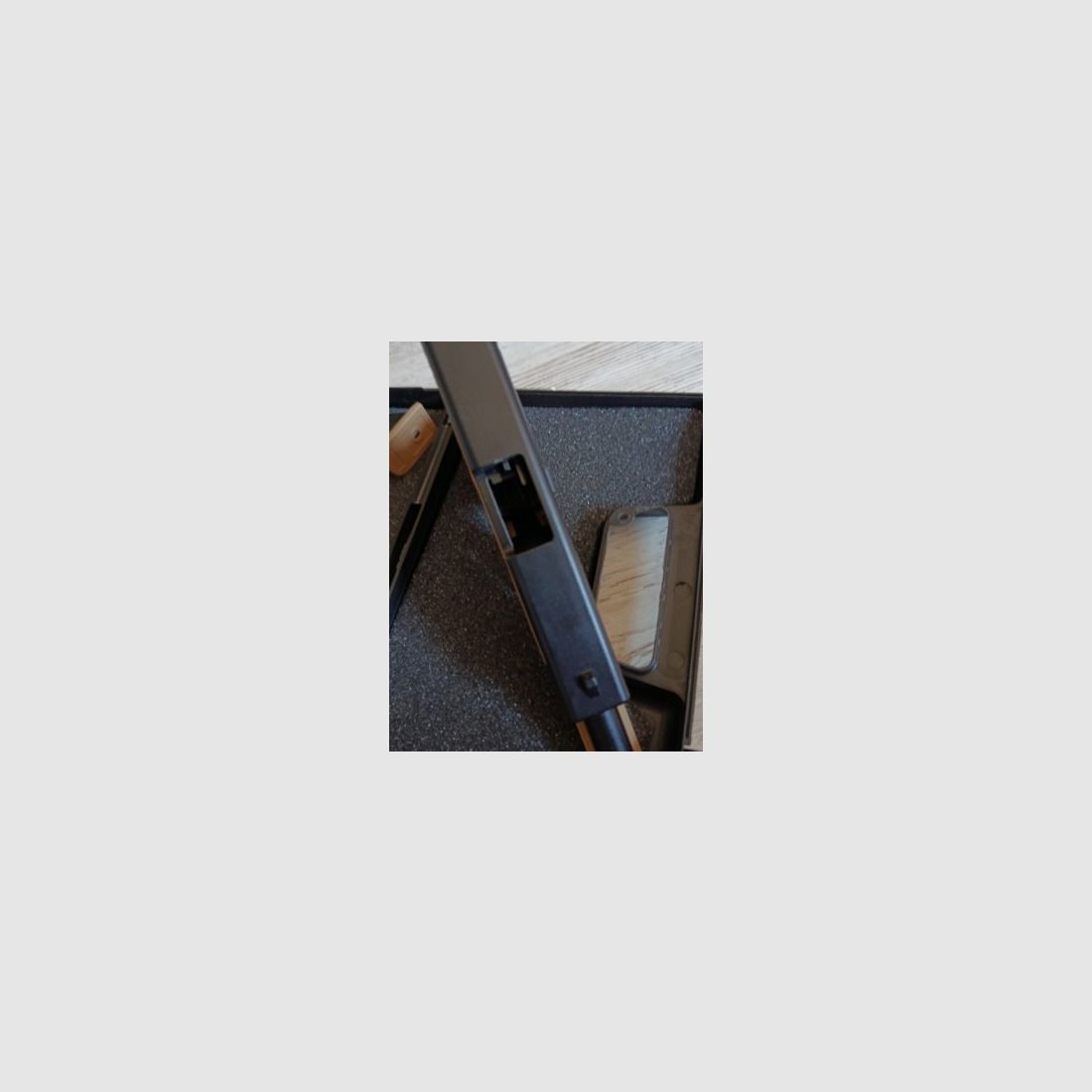 Zoraki 917 Desert TAN pistolet à blanc 9 mm P.A.K. PTB 1023 avec mallette