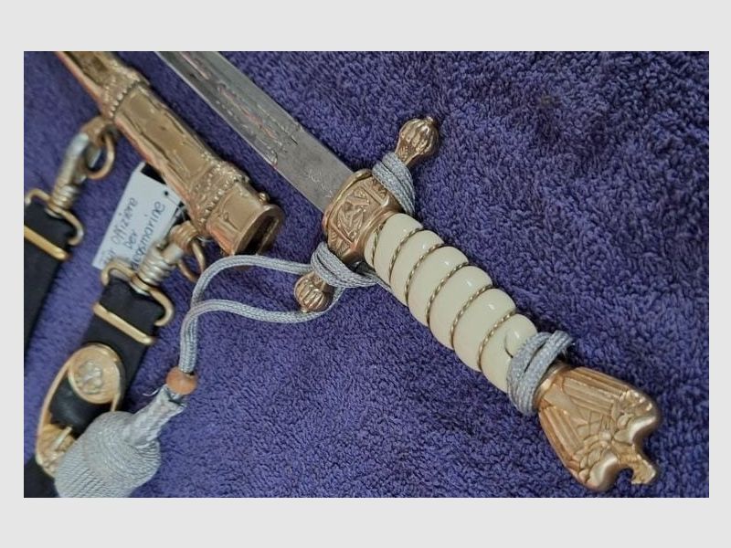 !!! PER L'ULTIMA VOLTA ALL'ASTA !!! Pugnale da marina M-1938