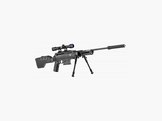 Air rifle 7.5 to 24 J Black Ops sniper cal. 4.5 mm